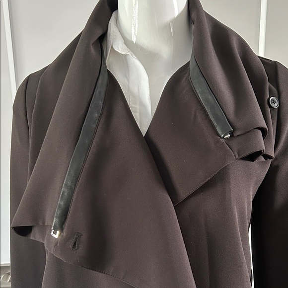 Rudsak Asymmetrical Jacket Leather Sleeves - Picture 12 of 16